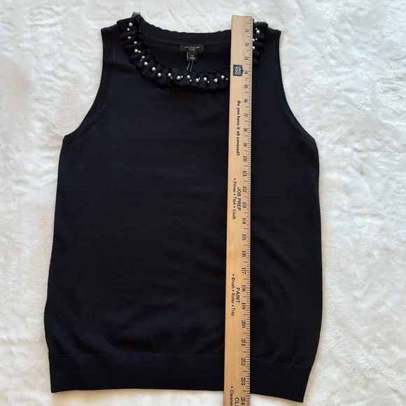 Ann Taylor Merino Wool Sleeveless Sweater - Picture 8 of 11